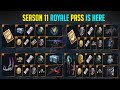 Season 11 Royale Pass is Here, Level 1-100 Official Rewards Pubg Mobile