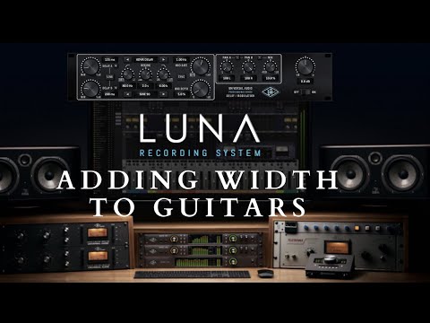 UAD Included Plugins - Adding Width To Guitars