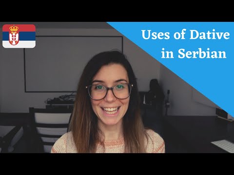 Dativ Case In Serbian