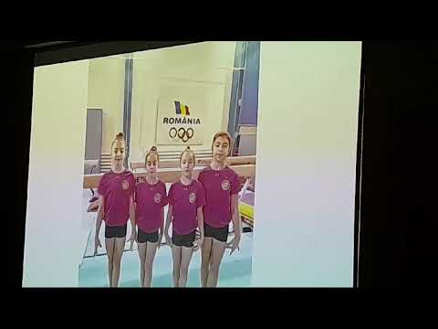 Gala Campionilor CSS Bârlad - mesajul gimnastelor de la Centrul Olimpic Deva
