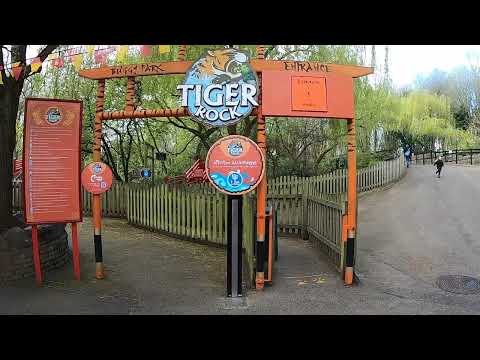 Tiger Rock 2022 Off Ride POV Full HD - Chessington World of Adventures Resort