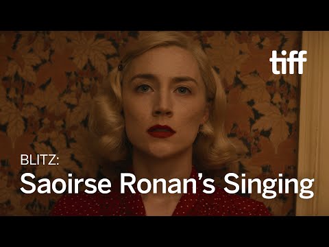 Thumbnail of the video: The Secret Behind Saoirse Ronan's Musical Performance in BLITZ | TIFF 2024