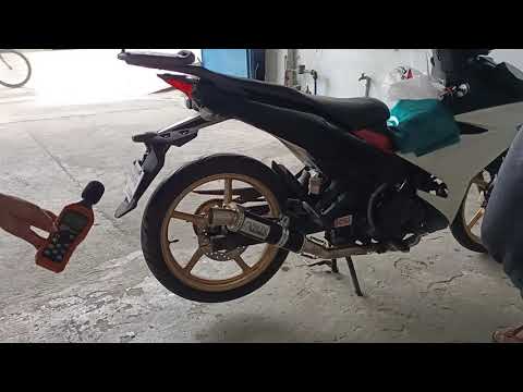 VMAX PIPE with silencer. 5000 RPM, 102 DECIBEL