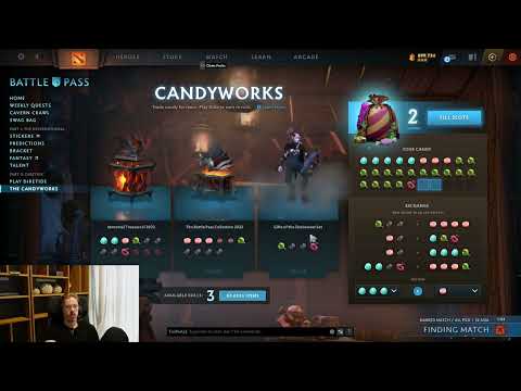 Topson reaction when skipped Arcana on Techies from Candywarks ( Candyshop )