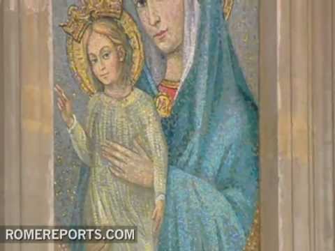 La historia del mosaico de la plaza de San Pedro