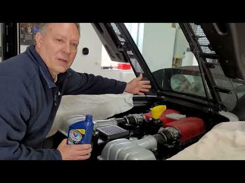 Ferrari 360 Power Steering Fluid change and Service