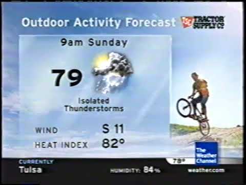 The Weather Channel IntelliStar 1 SD Local Forecast — 2008-05-25T04:08-0500 — Tulsa, OK