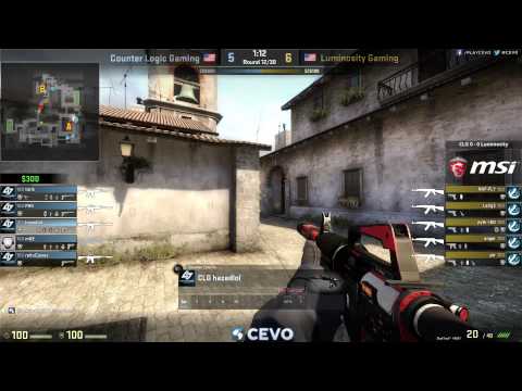 CLG vs Luminosity Game 1 (CEVO-P CS:GO Season 7) - Misled & Gecks