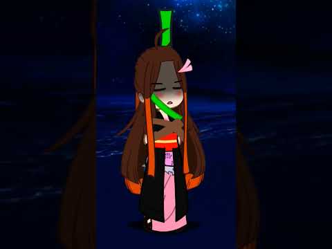 nezuko?! part 1 {demon slayer} (gacha club) nezuko power 😰