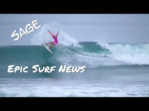 Sage Erickson and Lakey Peterson Surfing Trestles - Swatch