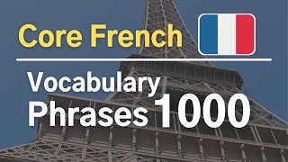 1000 Core French Vocabulary & Phrases 🇫🇷 [+PDF]