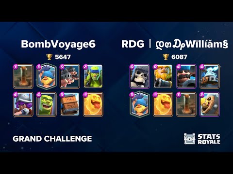 BombVoyage6 vs RDG｜დ๓₯Wīllíǎm§ [GRAND CHALLENGE]