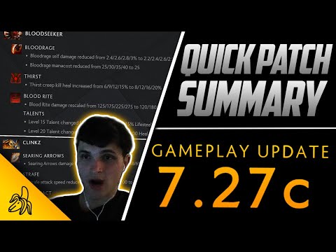 BSJ Patch Analysis: 7.27c Quick Summary