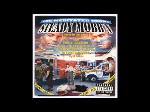 STEADY MOBB'N - 4 Corners [Dj Darryl] (Pre-meditated drama - 1997) {Oakland}