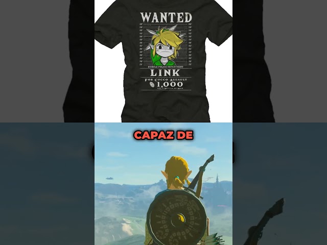 Vídeo relacionado con Nintendo Camiseta de Hombre Legend of Zelda Symbolic Circle, Azul Marino, 3X-Large