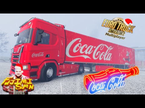 🎅🏻 Праздник к нам приходит всегда с Coca-CoLa🎅🏻1.43 Euro Truck Simulator 2