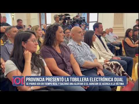 Santa Fe presentó tobilleras duales para prevención de violencia de género