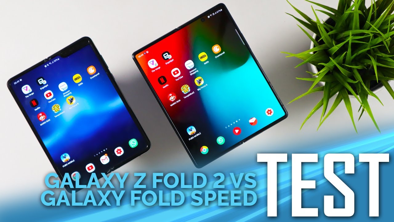Samsung Galaxy Z Fold 2 vs Samsung Galaxy Fold - Speed Test!