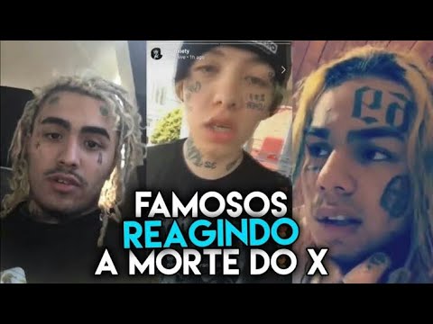 FAMOSOS - REAGINDO A MORTE DO XXXTENTACION