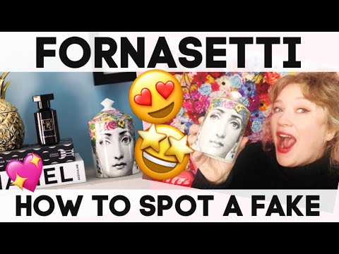 Fornasetti Candles: How To Spot A FAKE!