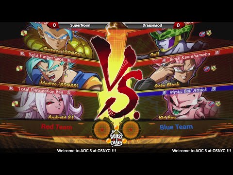 DBFZ | AOC 5 | SuperNoon vs DragonGod | GODLIKE SET....PLEASE WATCH NOW!!!!