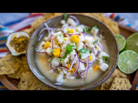 Nunca ha probado un CEVICHE tan delicioso como este🐟