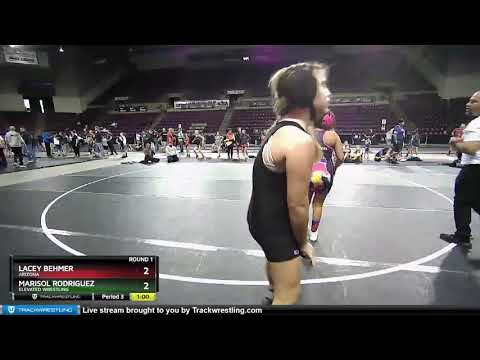 116 Lbs Round 1 - Lacey Behmer, Arizona Vs Marisol Rodriguez, Elevated Wrestling Fc55