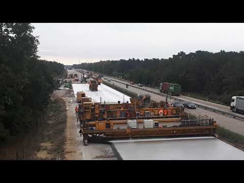 Autobahn A7 Betonfertiger Teil 2