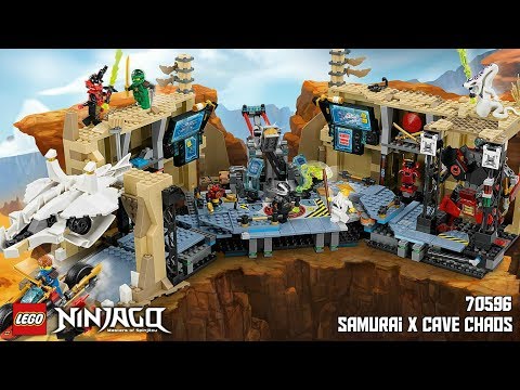 Lego Ninjago Day of The Departed: 70596 Samurai X Cave Chaos Set Review
