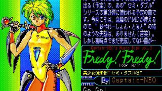 Captain-NEO's Music Disk 3 - Fredy! Fredy! for the NEC PC-88