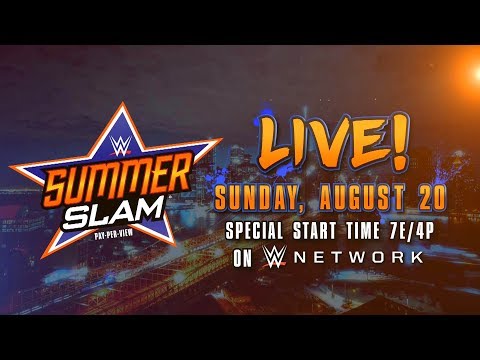 WWE Unveils Summerslam Week Schedule