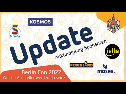 Update - Ankündigung Sponsoren & Aussteller - weitere Infos - Berlin Con 2022