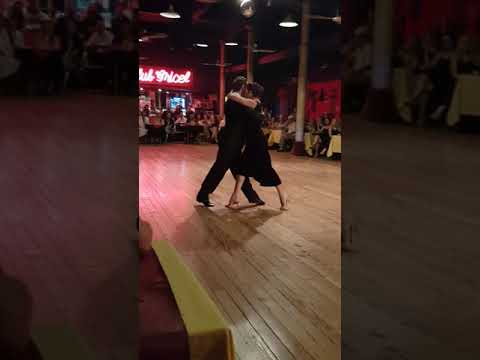 Vanesa Villalba & Facundo Pinero tango performance, Club Gricel, Milonga Derecho Viejo 1/3
