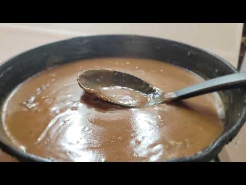 How To Make Gravy With Flour .... (Brown Gravy Recipe)