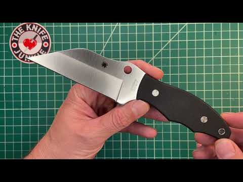 Spyderco Ronin -- EDC /SD Fixed Blade Knife Close Up