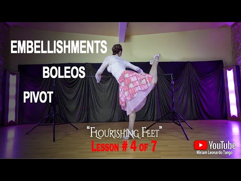 TANGO SERIES FOR FOLLOWERS (Lesson 6 of 7) Argentine Tango