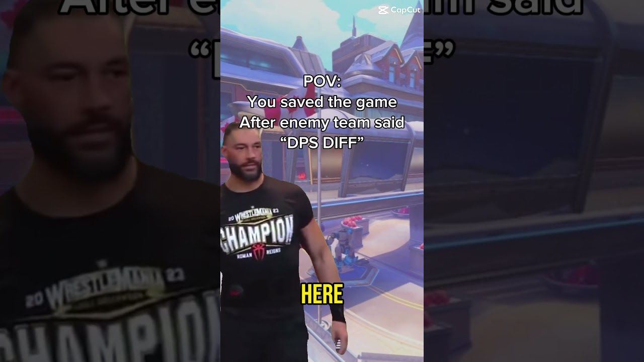 “DpS dIfF” SIT DOWN! #overwatch #overwatch2 #overwatchmemes