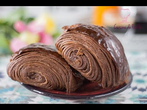 Pains au chocolat au cacao
