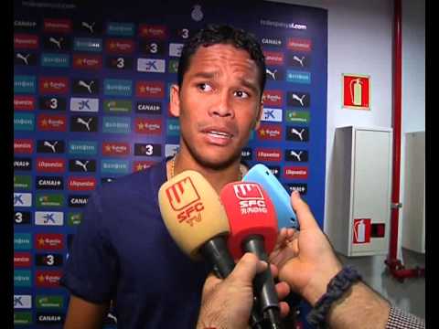 Declaraciones de Bacca tras el partido contra el Espanyol. Sevilla FC
