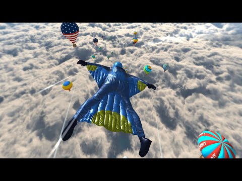 Base Jump Wing Suit Flying | Level 6 | Tik Tok #shorts - YouTube