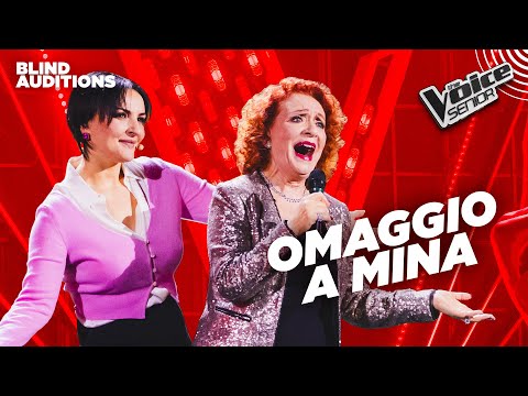 L’attrice Donatella Pandimiglio canta “Città vuota” con Arisa | The Voice Senior 4 | Blind Auditions