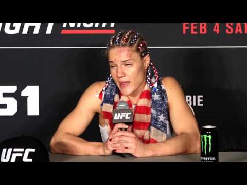 Felice Herrig UFC Fight Night 104 post-fight interview