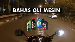 Ganti Oli Mesin Ninja R Pake Motul 5100 10w40 Youtube