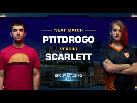 Decider Match: Scarlett vs PtitDrogo ZvP - Group Stage - WCS Valencia 2018 - StarCraft II