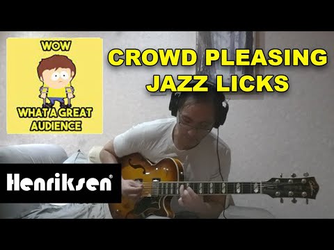 10 Super Simple But Melodic II V I Jazz Guitar Licks