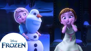 Elsa and Annas Silliest Sister Moments  Frozen