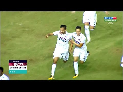 Golaço de Gustavo Scarpa, Sport 2 x 2 Fluminense - Brasileirão 02/08/2017 [HD]