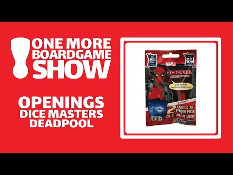 One More Board Game Show Unbox's Dice Masters Deadpool