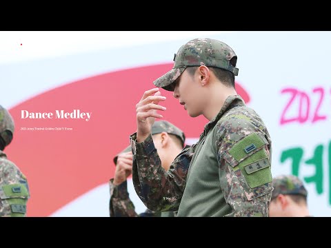 2023 계룡 군문화축제&지상군 페스티벌 골든차일드 와이 '댄스메들리 (Shoot Out+안아줄게+에너제틱 등) (Golden Child Y) 4K 교차직캠 (Stage Mix)