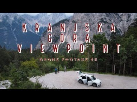 Kranjska Gora - Rateče Planica Viewpoint Drone Footage (Slovenia) (4K)